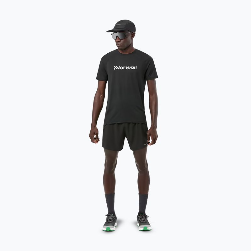 Pánske bežecké tričko NNormal Race black 2