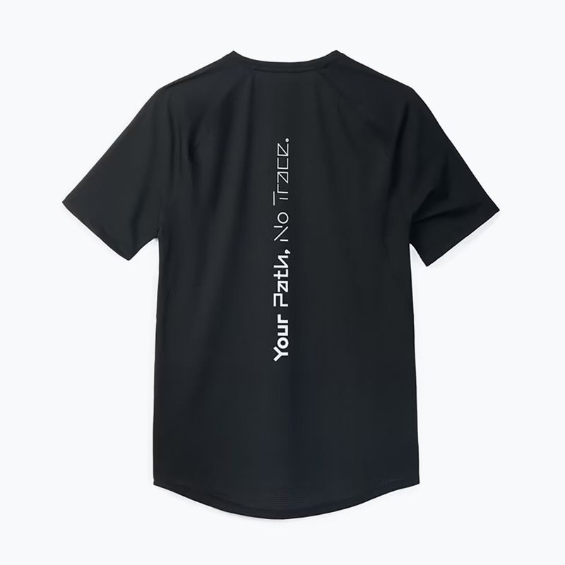 Pánske bežecké tričko NNormal Race black 5