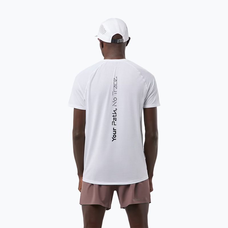 Pánske bežecké tričko NNormal Race white 3