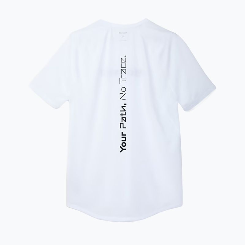 Pánske bežecké tričko NNormal Race white 5