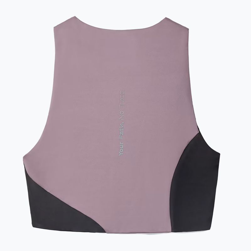 Dámske bežecké tielko NNormal Trail Cropped Top purple 7