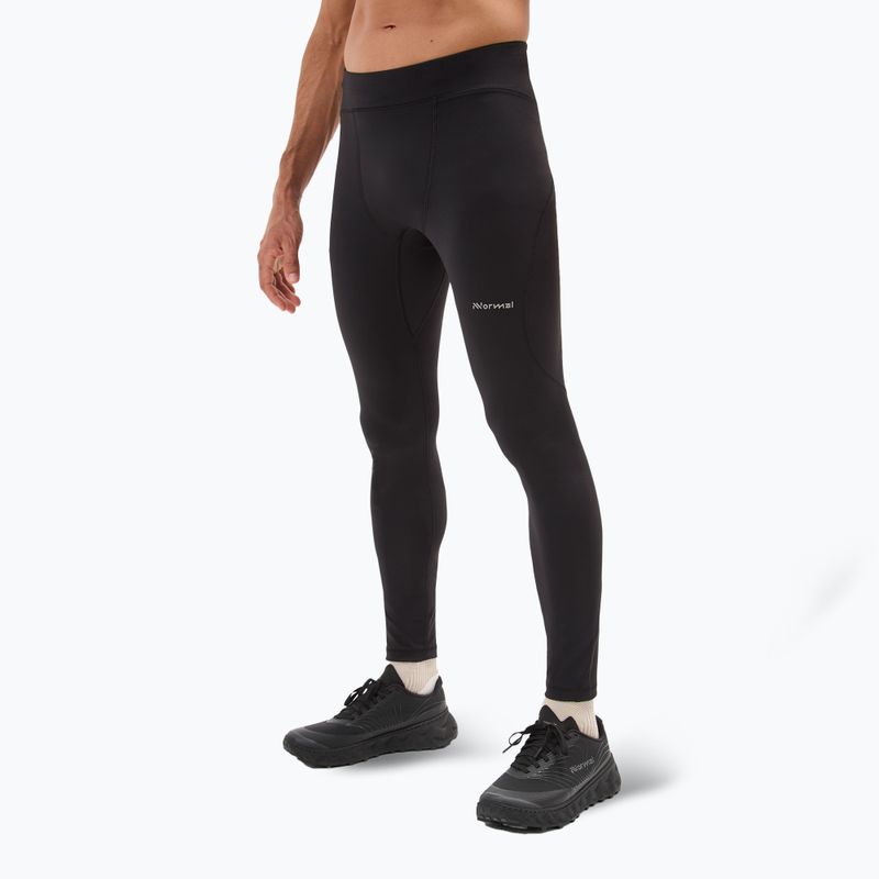 Pánske bežecké legíny NNormal Active black 4