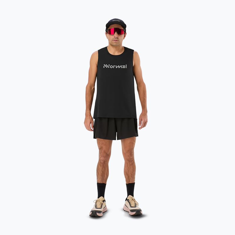 Pánske bežecké tričko NNormal Race Tank black 2