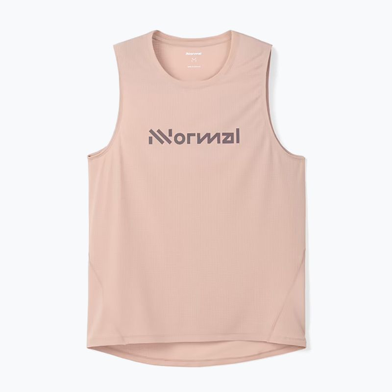 Pánske bežecké tričko NNormal Race Tank dusty pink 3
