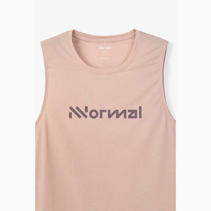 Pánske bežecké tričko NNormal Race Tank dusty pink 4