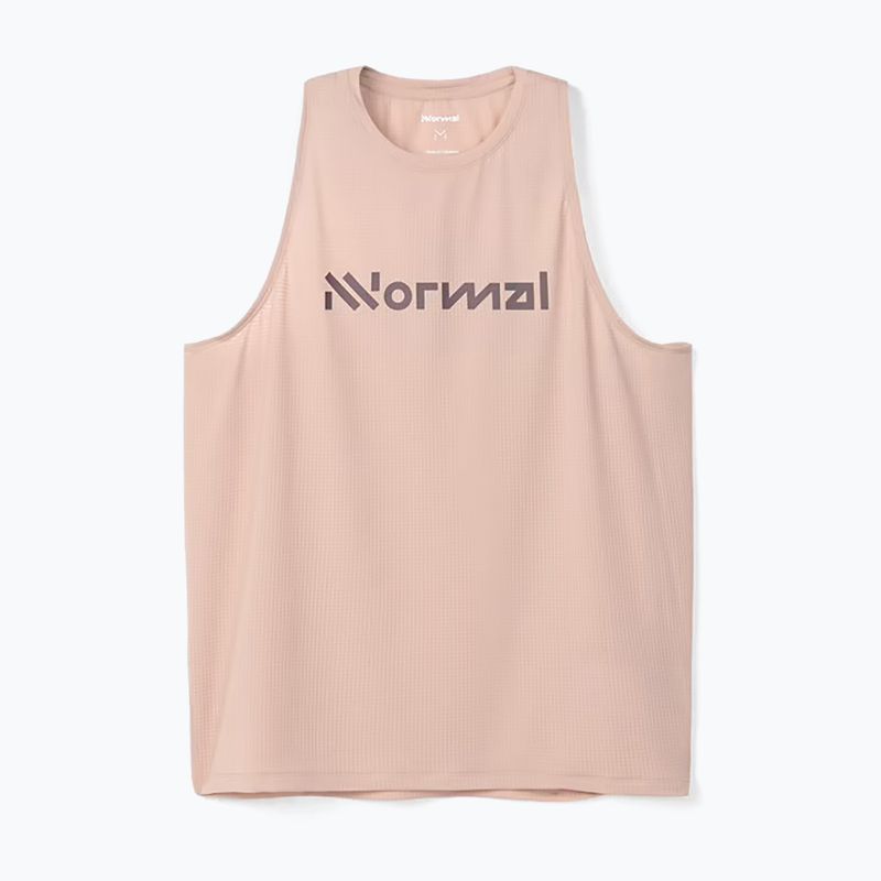 Dámske bežecké tričko NNormal Race Tank dusty pink 3