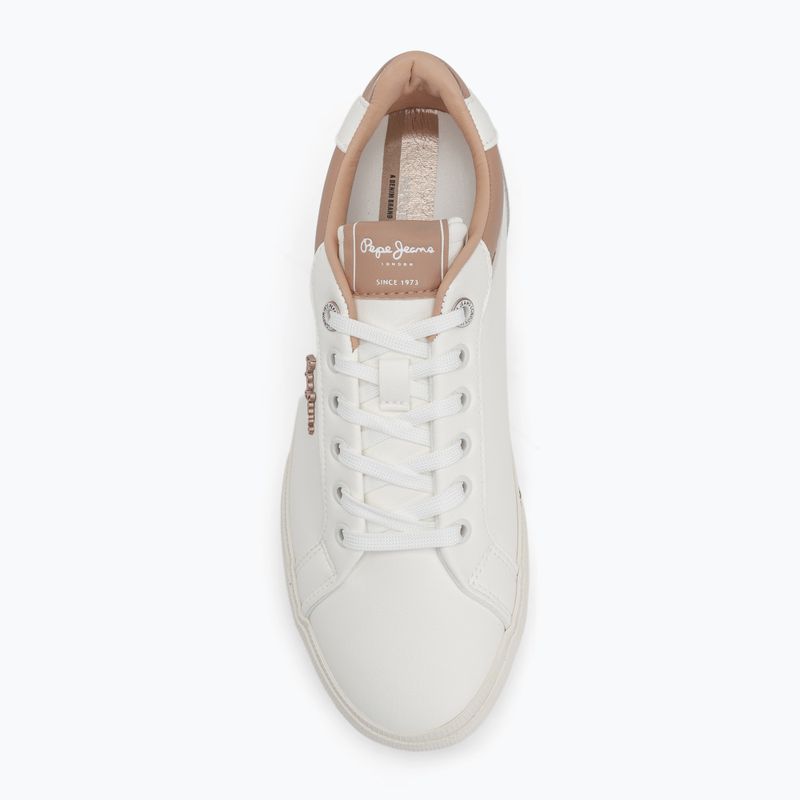 Dámske topánky Pepe Jeans Kenton Court Golden Ochre Brown 5
