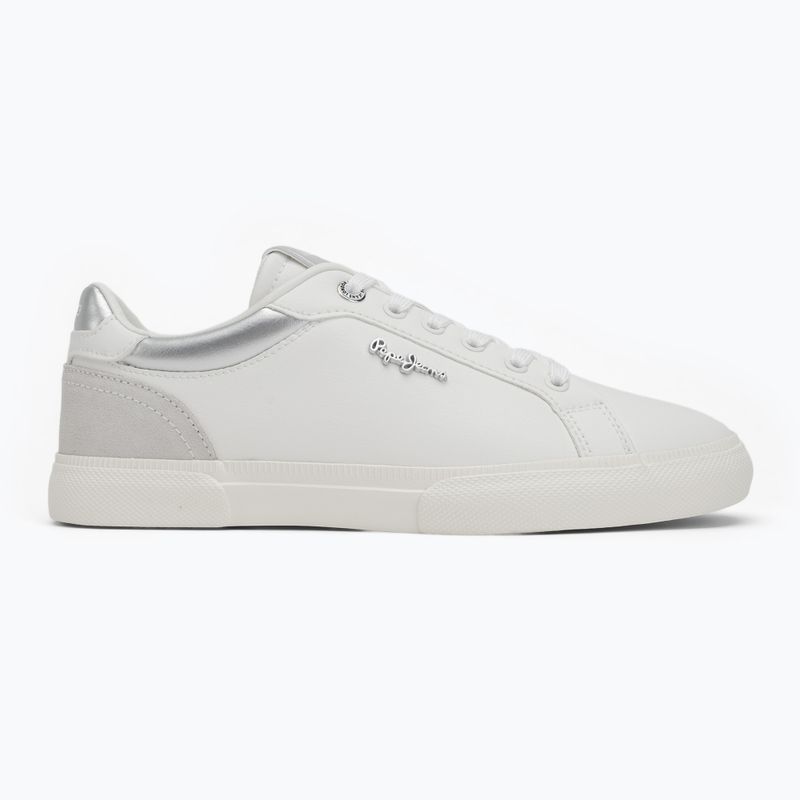 Dámske topánky Pepe Jeans Kenton Court silver 2