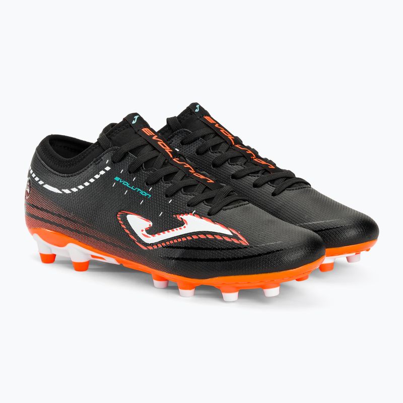 Pánske kopačky Joma Evolution FG black/orange 4