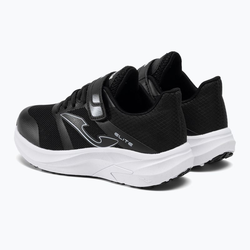 Detská bežecká obuv Joma Elite black/white 3