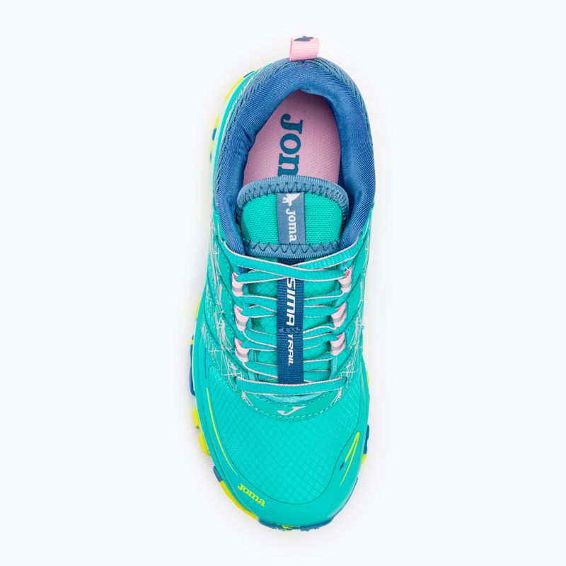 Detská bežecká obuv Joma Sima green/grey 5