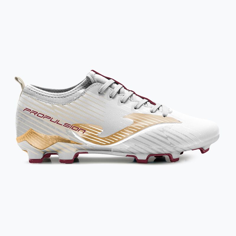 Pánske kopačky Joma Propulsion Cup FG  white/gold 8