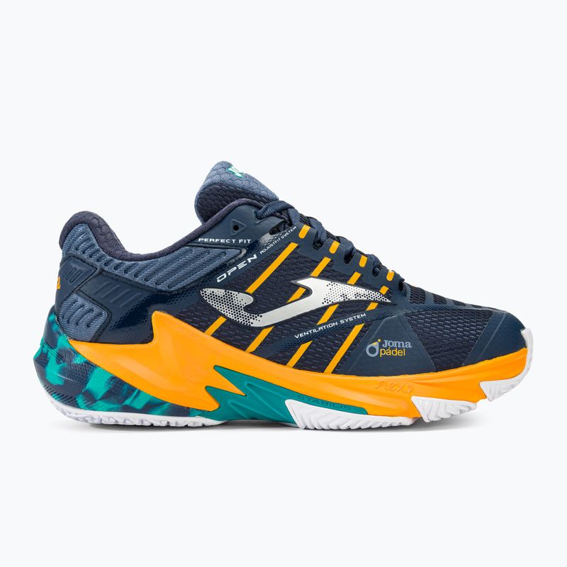 Pánske obuv na padel Joma Open OM navy/orange 2