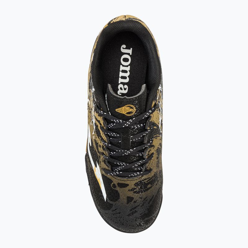 Detské kopačky Joma Super Copa Jr TF black/gold 5