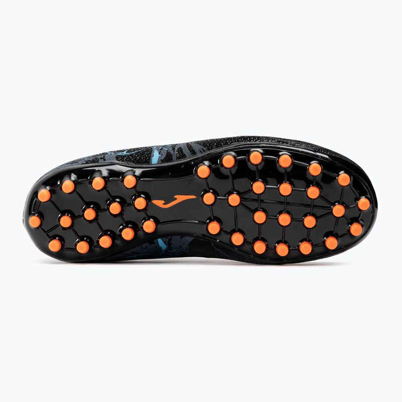Detské kopačky Joma Super Copa Jr AG black/turquoise 5