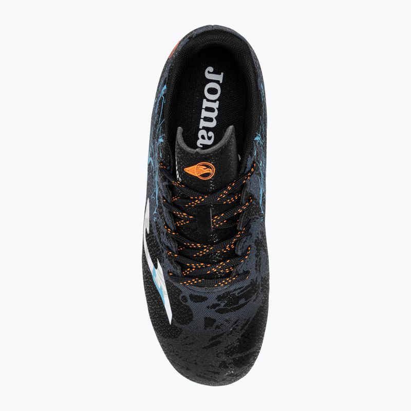 Detské kopačky Joma Super Copa Jr AG black/turquoise 6