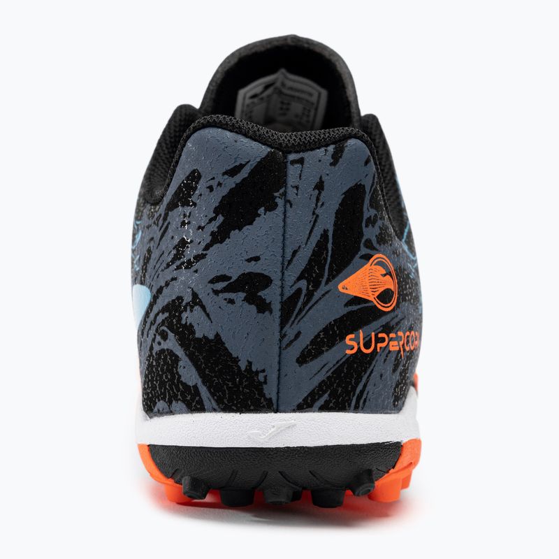 Detské kopačky Joma Super Copa Jr TF black/turquoise 7