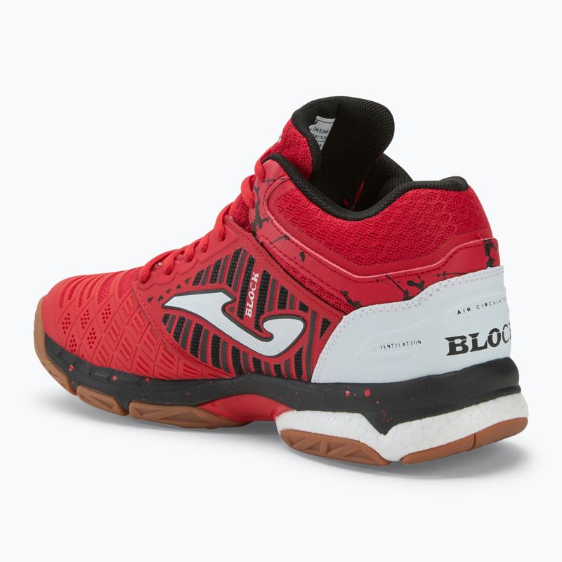 Pánska volejbalová obuv Joma V.Blok red/black 3