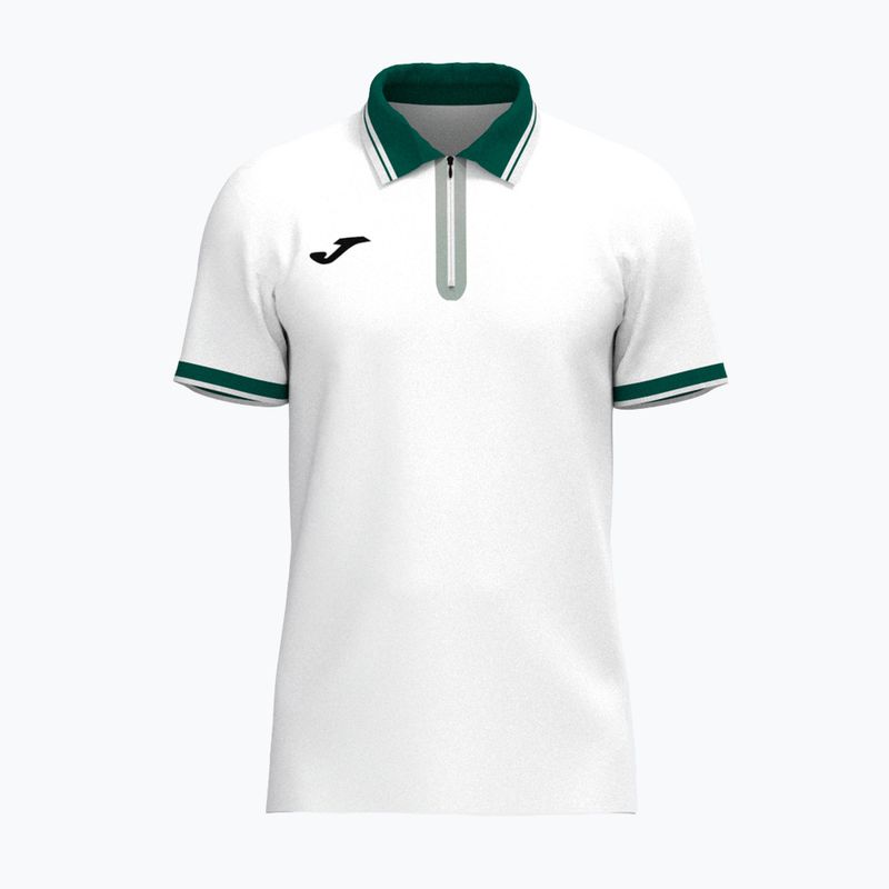 Pánske tenisové polo tričko Joma Torneo Polo white