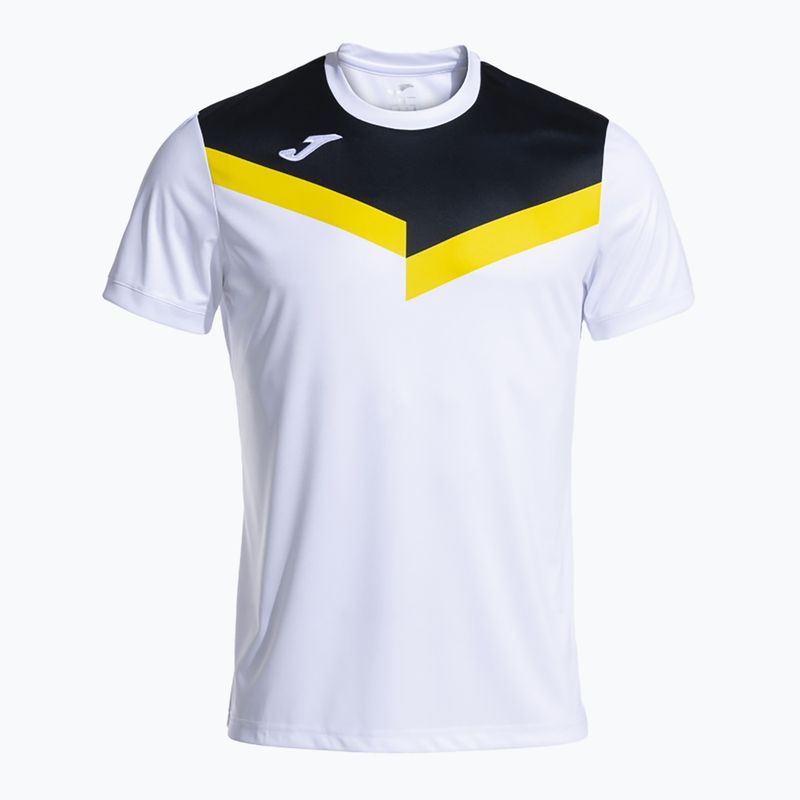 Pánske tenisové tričko Joma Court white/black