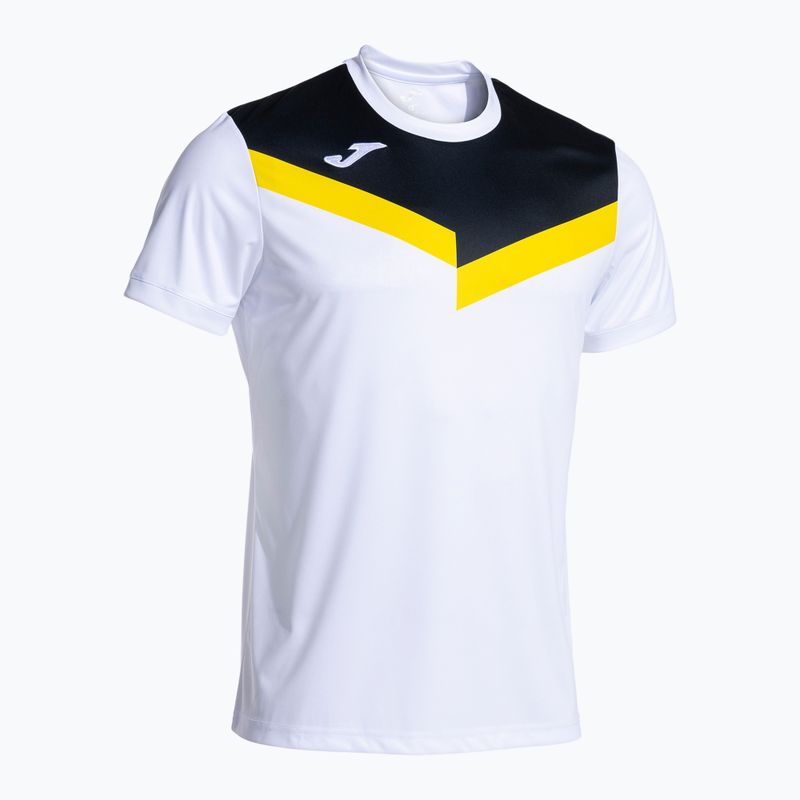 Pánske tenisové tričko Joma Court white/black 2