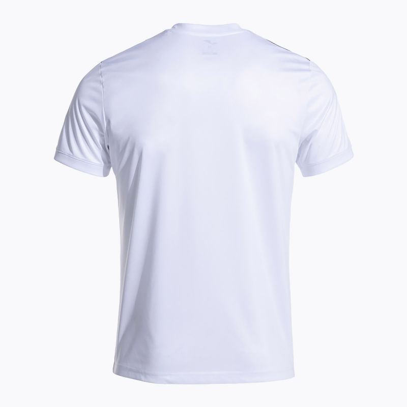 Pánske tenisové tričko Joma Court white/black 3