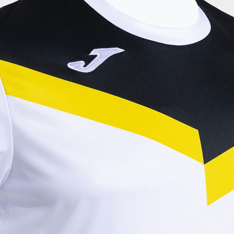 Pánske tenisové tričko Joma Court white/black 4