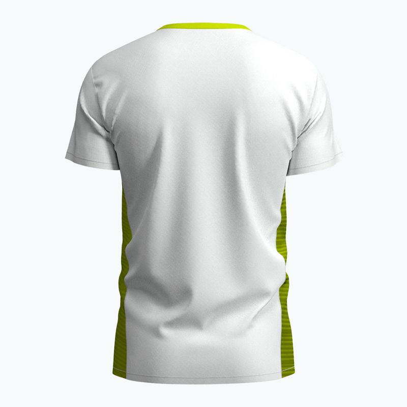 Pánske tenisové tričko Joma Court white/green 2