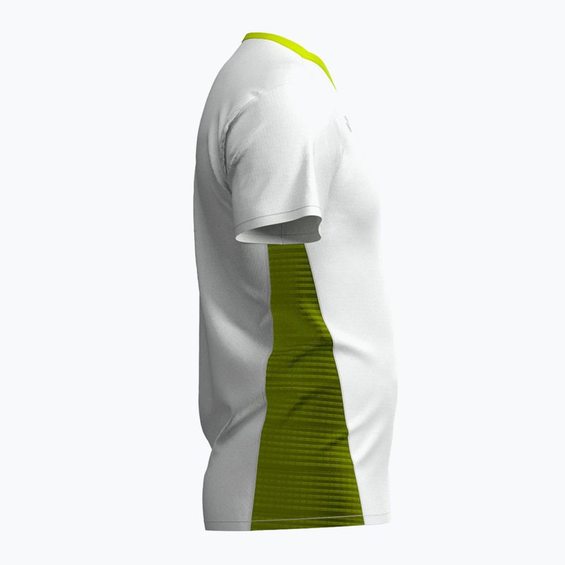 Pánske tenisové tričko Joma Court white/green 3