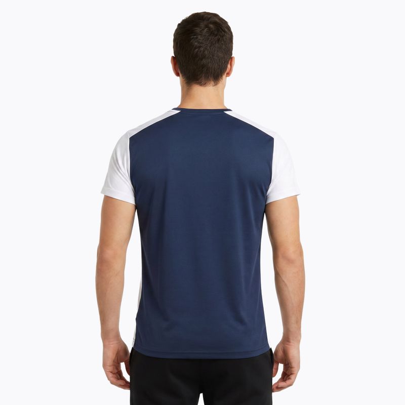 Pánske bežecké tričko Joma Record II navy/white 2