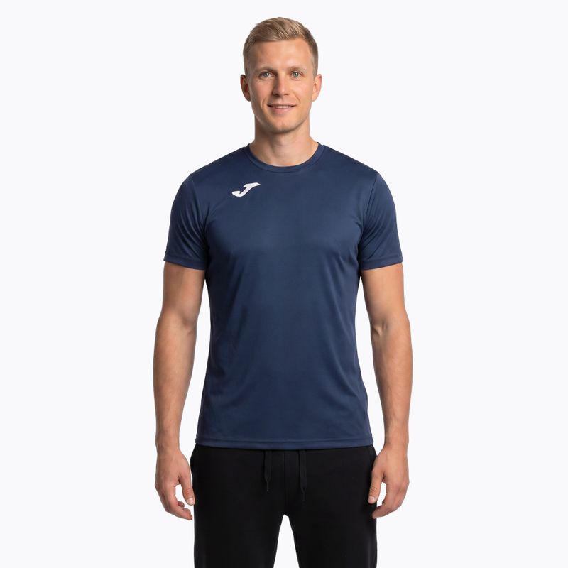Pánske bežecké tričko Joma Record II navy 5