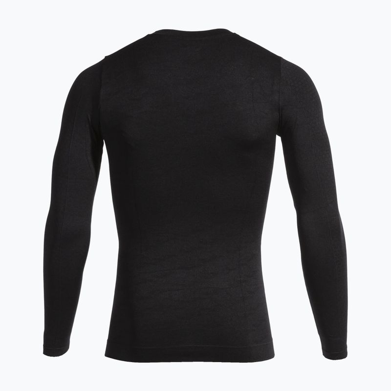 Pánske termo tričko longsleeve Joma Classic black 2