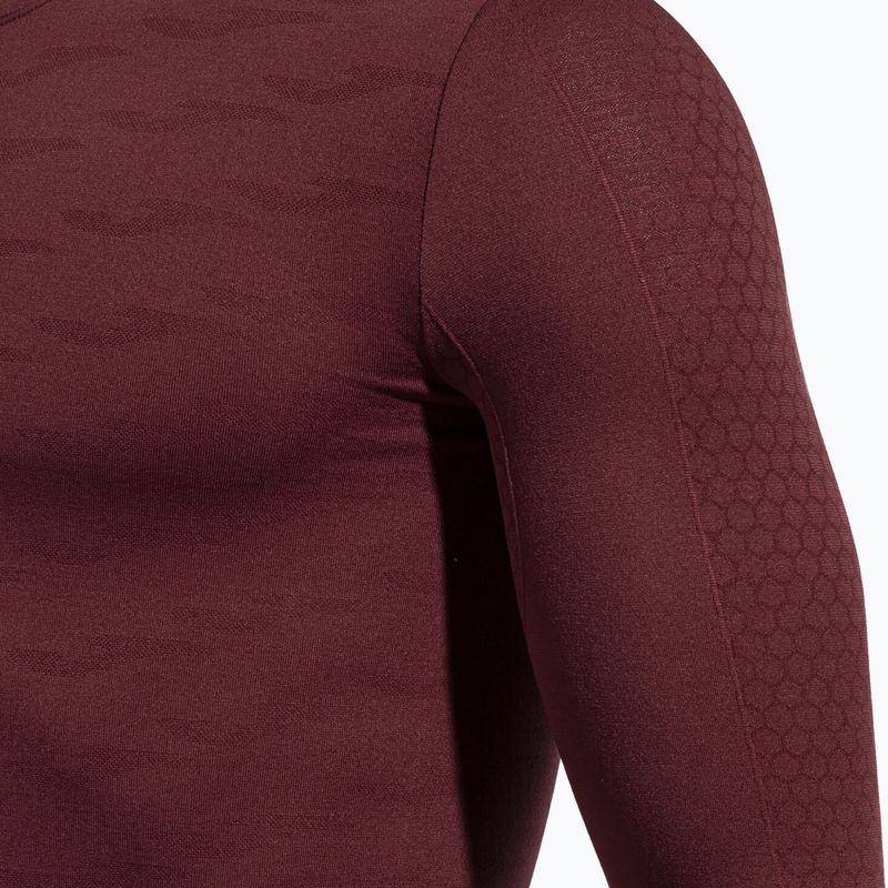 Pánska termoaktívna mikina Joma Classic burgundy 4