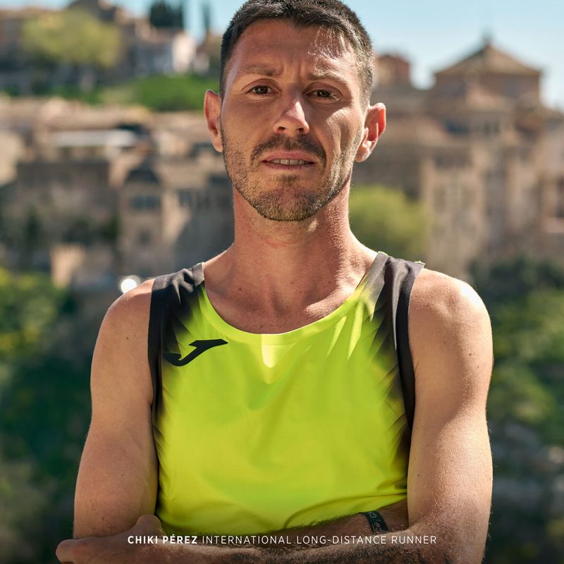 Pánske bežecké tričko Joma Elite XI fluor yellow/black 6