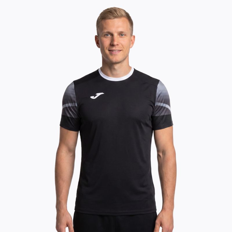 Pánske bežecké tričko Joma Elite XI black/anthracite