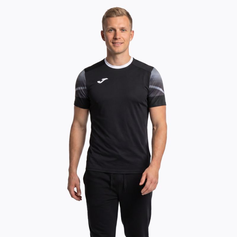 Pánske bežecké tričko Joma Elite XI black/anthracite 2
