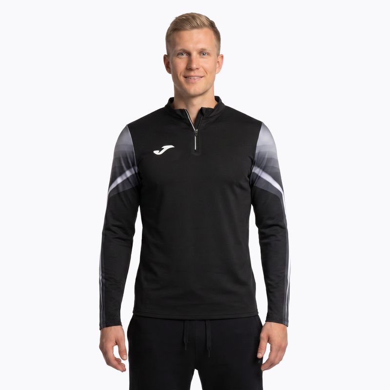 Pánska bežecká mikina Joma Elite XI black/anthracite
