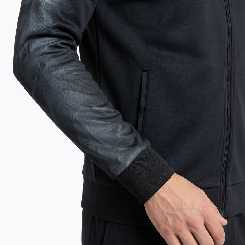 Pánska bežecká mikina Joma Elite XI Full Zip black/anthracite 3