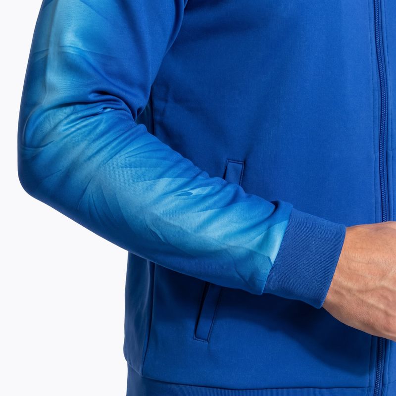 Pánska bežecká mikina Joma Elite XI Full Zip royal 4