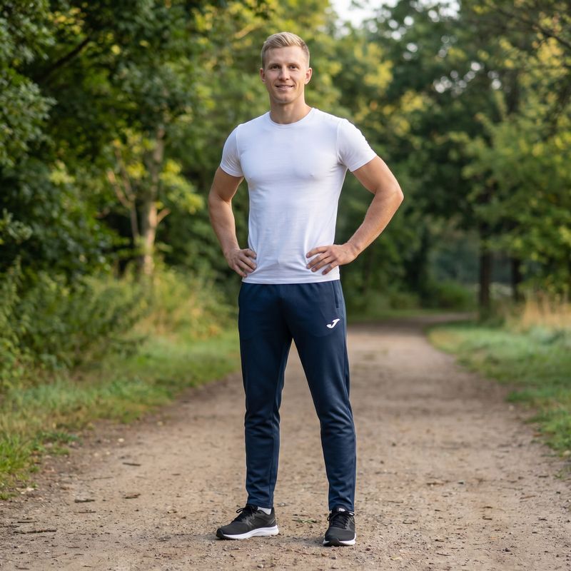 Pánske bežecké nohavice Joma Elite XI Long navy 14