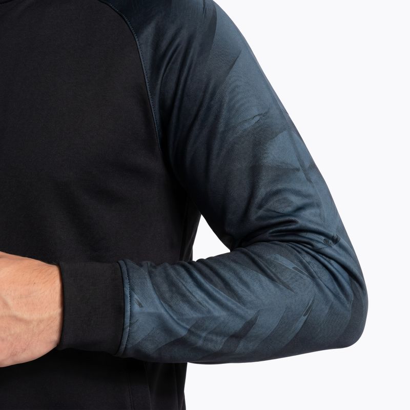 Pánska bežecká mikina Joma Elite XI Hoodie black/anthracite 3