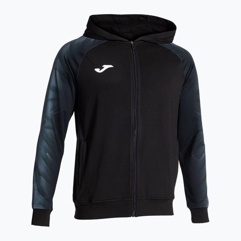 Pánska bežecká mikina Joma Elite XI Hoodie black/anthracite 2