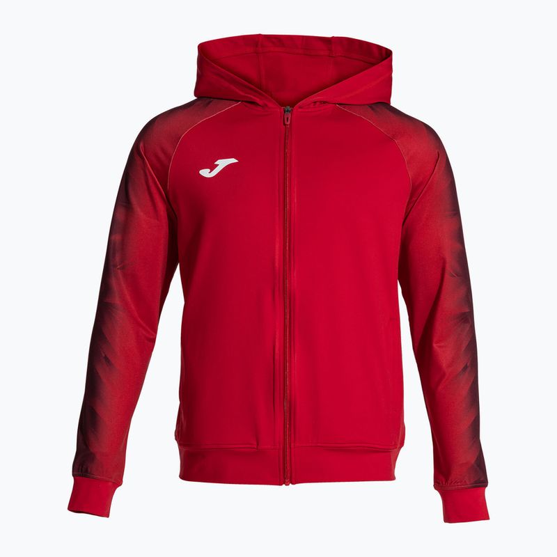 Pánska bežecká mikina Joma Elite XI Hoodie red