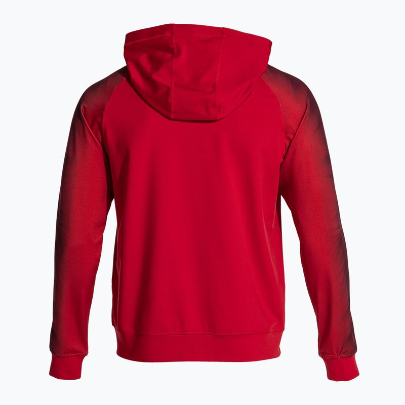 Pánska bežecká mikina Joma Elite XI Hoodie red 3