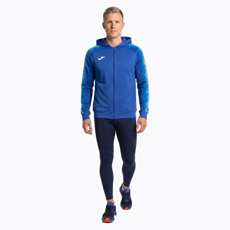 Pánska bežecká mikina Joma Elite XI Hoodie royal 2
