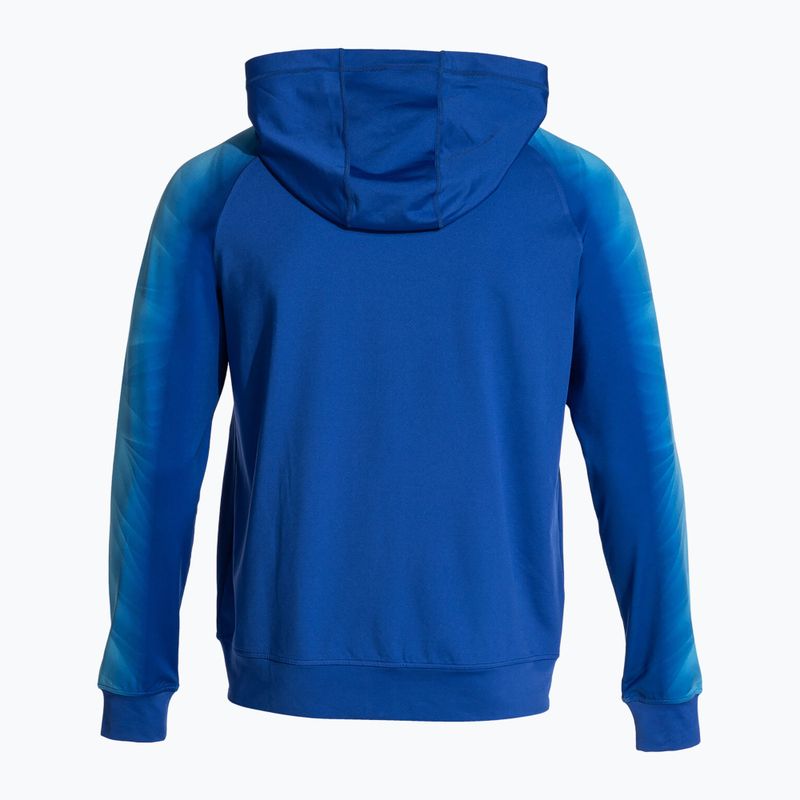 Pánska bežecká mikina Joma Elite XI Hoodie royal 3