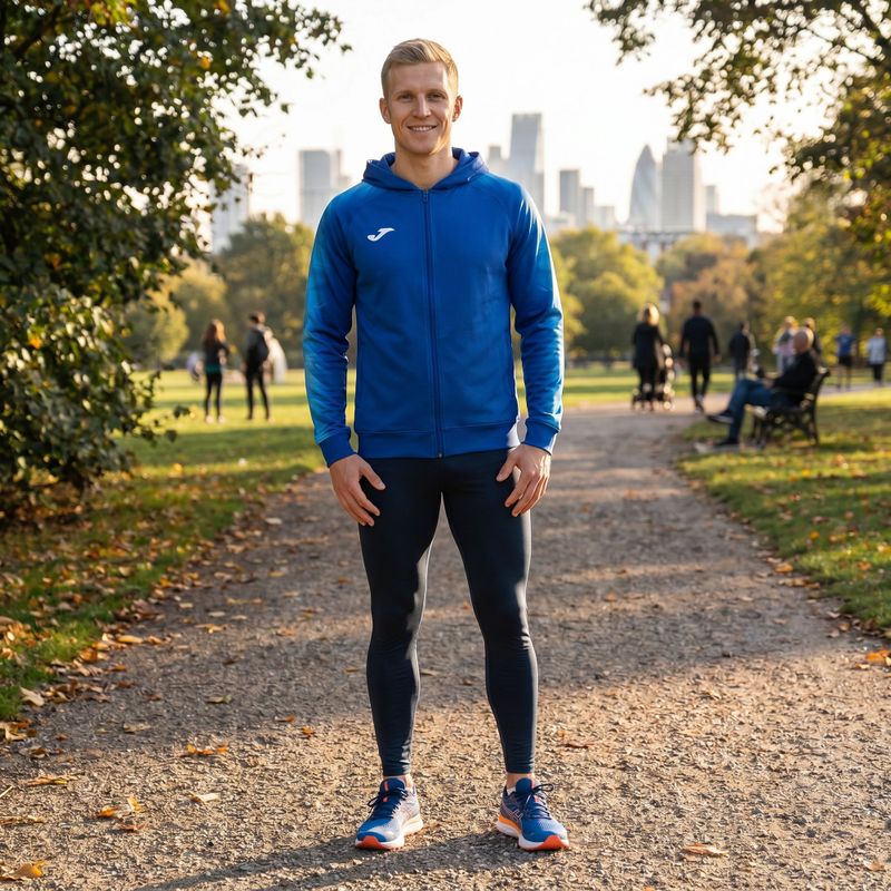 Pánska bežecká mikina Joma Elite XI Hoodie royal 11