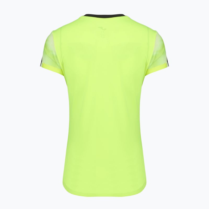 Dámske bežecké tričko Joma Elite XI fluor yellow/black 2