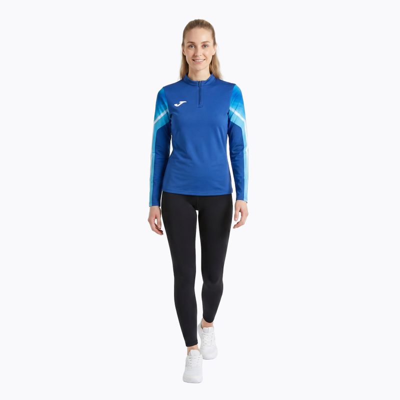 Dámska bežecká mikina Joma Elite XI royal/white 2