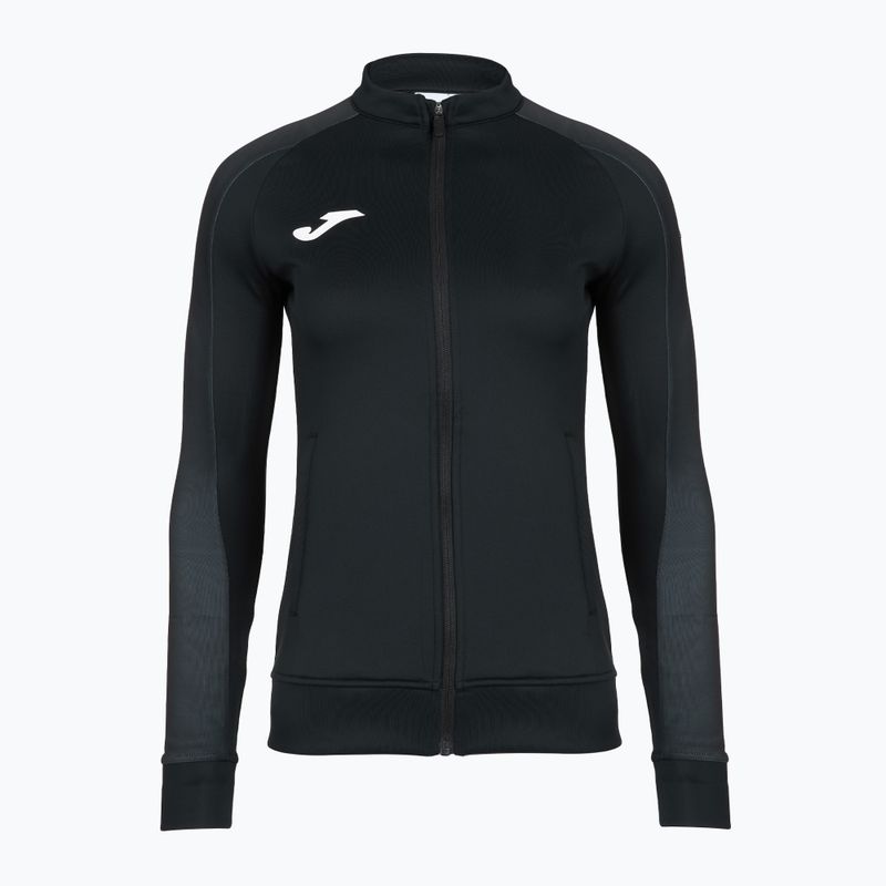 Dámska bežecká mikina Joma Elite XI Full Zip black/anthracite